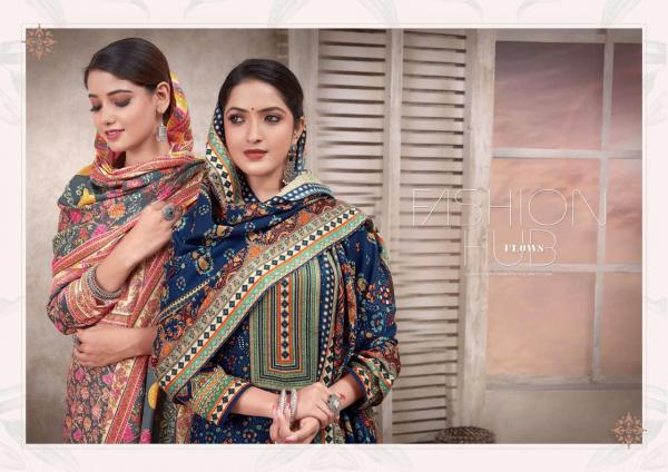 Jaimau Faiza Pashmina Designer Dress Material